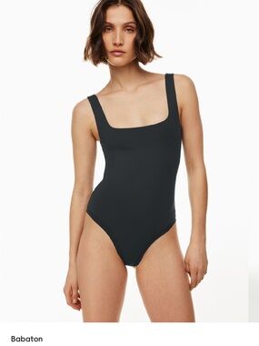 Babaton Black Bodysuit
